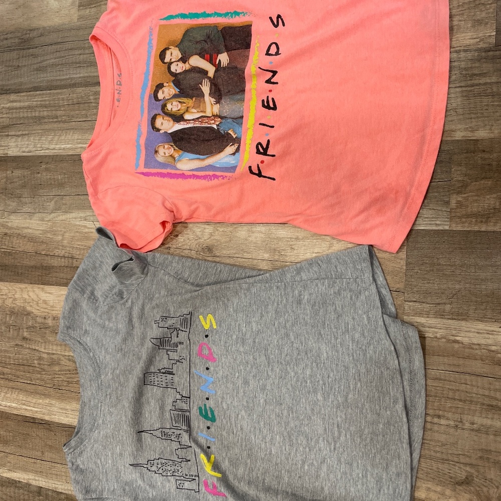 Two FRIENDS tshirts